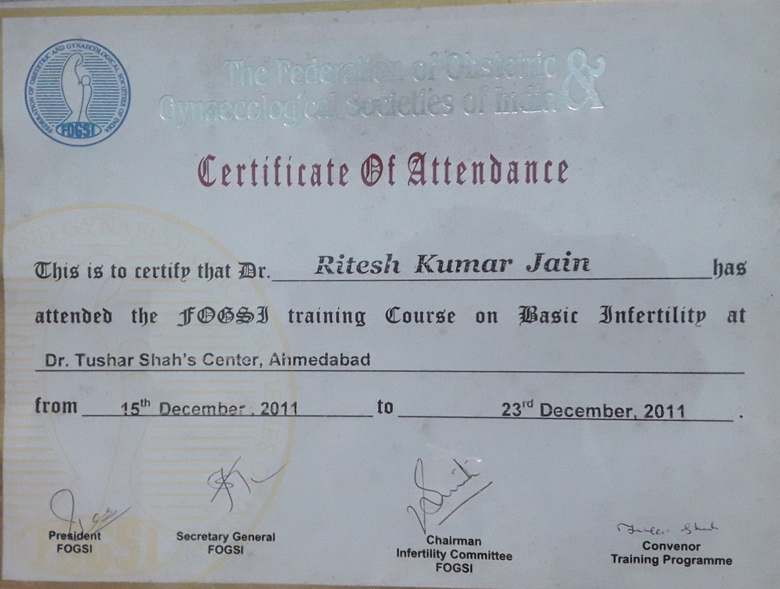 FOGSI Course